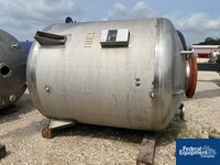 Image of 2,505 Gal Pagent Equipment Receiver Tank, 304L S/S, 15# 06