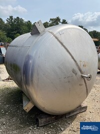 Image of 2,505 Gal Pagent Equipment Receiver Tank, 304L S/S, 15# 08
