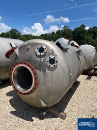 Image of 2,500 Gal Pagent Equipment Receiver Tank, 316L S/S, 15# 06