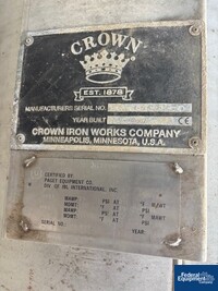 Image of 375 Gal Crown Iron Works Tank, S/S 02