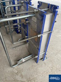 Image of 48 Sq Ft Alfa Laval Plate Heat Exchanger, S/S, 150# 03