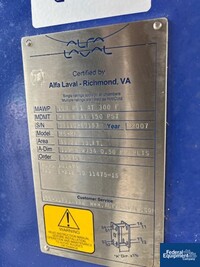 Image of 48 Sq Ft Alfa Laval Plate Heat Exchanger, S/S, 150# 02