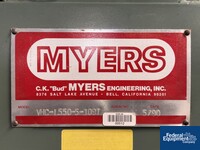 Image of 5 HP Myers Dual Shaft Vacuum Mixer, Model VHC-L550-1016, S/S, XP 02