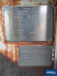 Image of 26" x 65" Bepex Torus Disc Dryer, Model TDUS 26-5, S/S 07