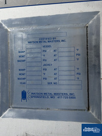 Image of 7,500 Gallon Watson Metal Tank, 304 S/S 02