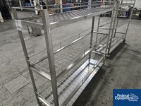 Image of (2) Stainless Steel Change Part Racks 03