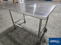 Image of Stainless Steel Table, Portable 02