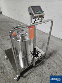 Image of 50L Rutten Engineering Stainless Steel Tank with Scale, Model A2 03