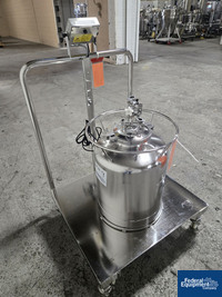Image of 50L Rutten Engineering Stainless Steel Tank with Scale, Model A2 04
