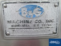 Image of 314 Gal B&G Tank, S/S 07