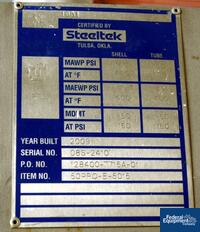 Image of 166 SQ FT STEELTEK HEAT EXCHANGER, 304L S/S, 150/150# 06