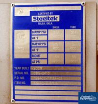 Image of 1,355 Sq Ft Steeltek Heat Exchanger, 304 S/S, 300/350# 06