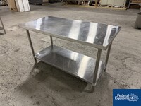 Image of Stainless Steel Table, 60" x 30" 04
