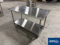 Image of Stainless Steel Table, 60" x 30" 04