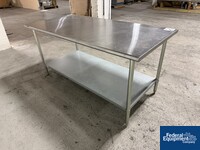 Image of Stainless Steel Table, 72" x 36" 04