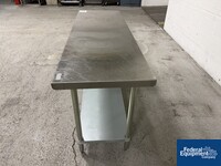 Image of Stainless Steel Table, 72" x 24" 03