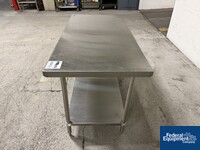 Image of Stainless Steel Table, 60" x 30" 03