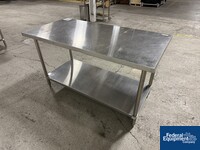 Image of Stainless Steel Table, 60" x 30" 04