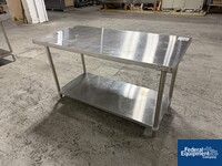 Image of Stainless Steel Table, 60" x 30" 04