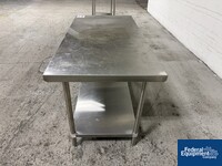 Image of Stainless Steel Table, 60" x 30" 03
