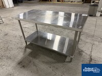 Image of Stainless Steel Table, 60" x 30" 04