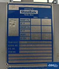 Image of 166 SQ FT STEELTEK HEAT EXCHANGER, S/S, 150/150# 06