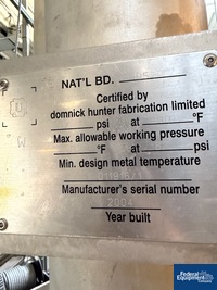 Image of 30,000 Liter Feldmeier Reactor, 316L S/S, 50/100# 23