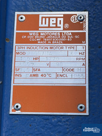 Image of 15,000 Liter Cherry Burrell Reactor, 316L S/S, 45/100# 18