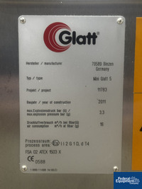 Image of Glatt Mini Glatt 5 Fluid Bed Dryer 02