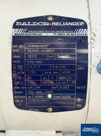 Image of 9" x 7'' Unico Twin Screw Holoflite Processor, S/S, Model HSH9-7-4 09