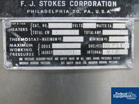 Image of 24 SQ FT STOKE VACUUM SHELF DRYER, 316 S/S 12