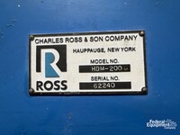 Image of 200 Gal Ross Planetary Mixer, Model HDM-200, S/S 03