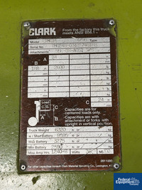 Image of Clark TMG15 Electric Forklift 02