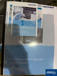 Image of Dual stacked Eppendorf New Brunswick refrigerated, incubator shaker 12