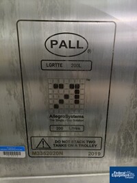 Image of Pall Allegro 200 L Stainless Steel Tote with Scale 02