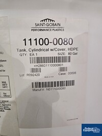Image of Saint-Gobain 80 Gallon HDPE Tank with Mobile Stand 02