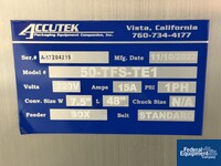 Image of Accutek Tube Filler, Model TFS-1PT 40