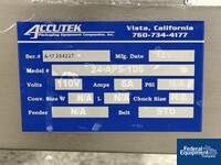 Image of Accutek Labelette Wrap Around Labeler, Model PSA-108 02