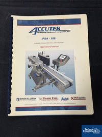 Image of Accutek Labelette Wrap Around Labeler, Model PSA-108 14