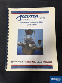 Image of Accutek Inline Piston Filler, Model AVF4-16 26