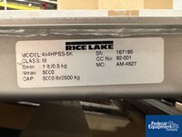 Image of 5,000# Rick Lake Low Profile Floor Scale, Model 4X4 HPSSP 5K 02