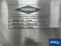 Image of Fitzpatrick D6A Fitzmill, Model WJ-VFS-D6A-PCS-N202 02