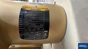 Image of 2 Gal Reynolds Dual Shaft Vacuum Mixer System, Model 2/1 HP Lab Elect DSM 19