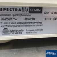 Image of Molecular Devices Spectra Max Gemini Microplate Spectrophotometer 06