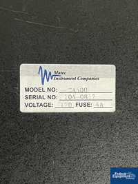 Image of Matec Applied Sciences ZetaAcoustic ZA500 Particle Size & Zeta Potential Analyzer 08