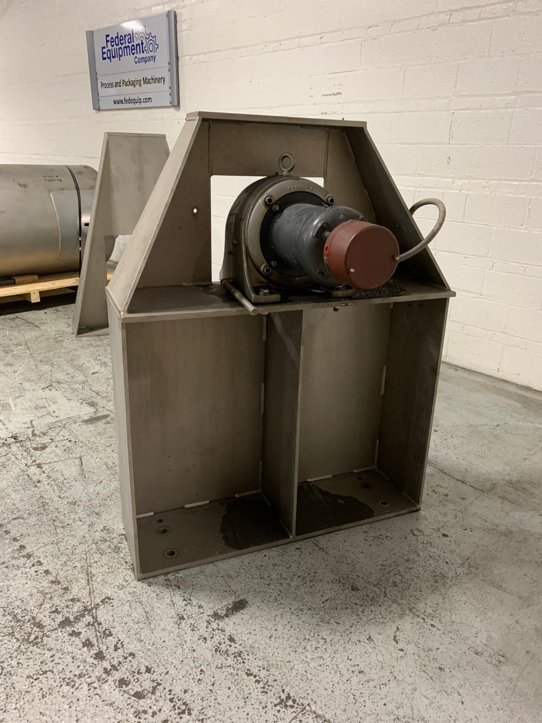 50 Cu Ft Twin Shell Blender, S/S