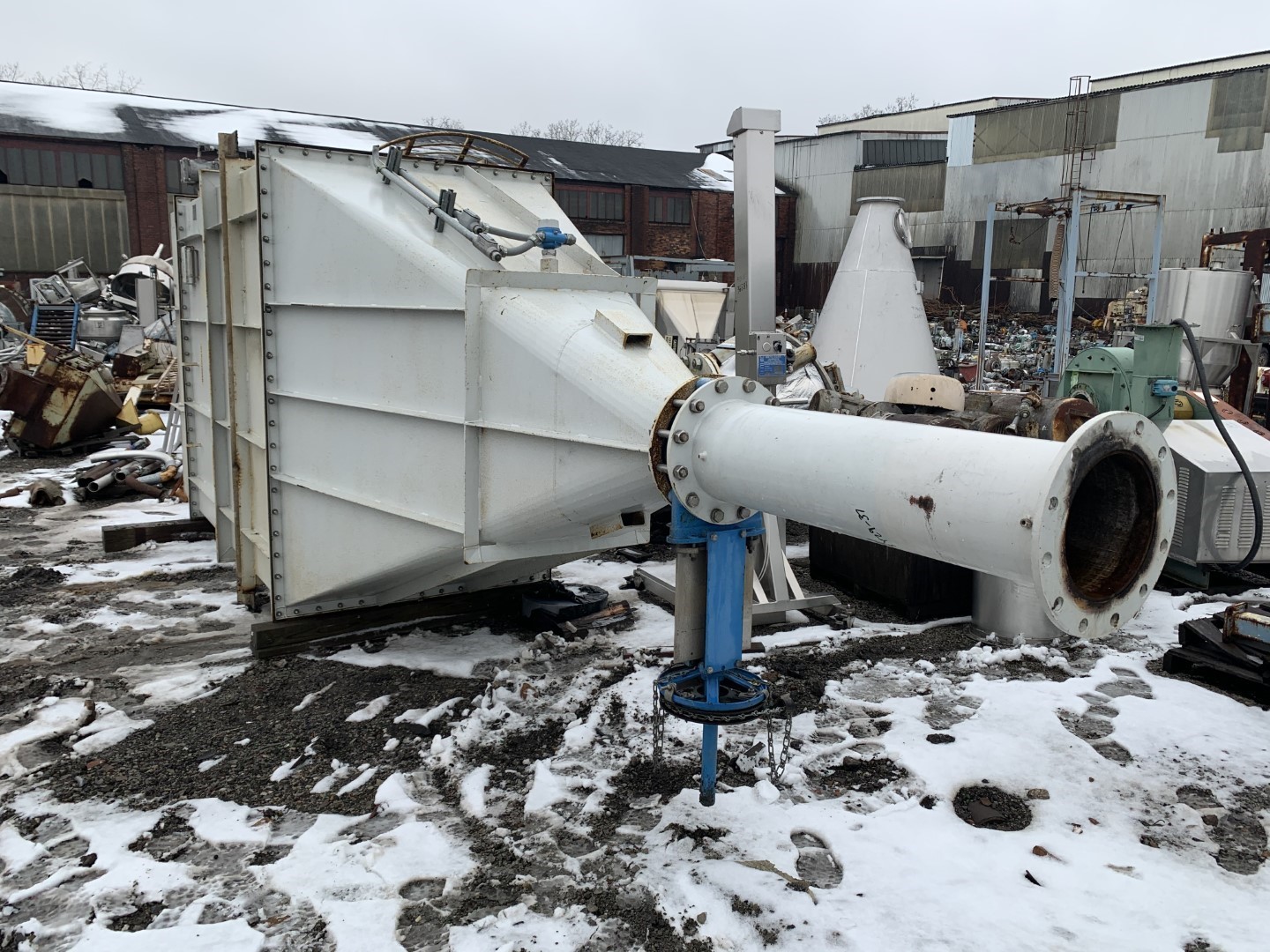 753 Sq Ft MikroPul Dust Collector, Model DAE77L, C/S