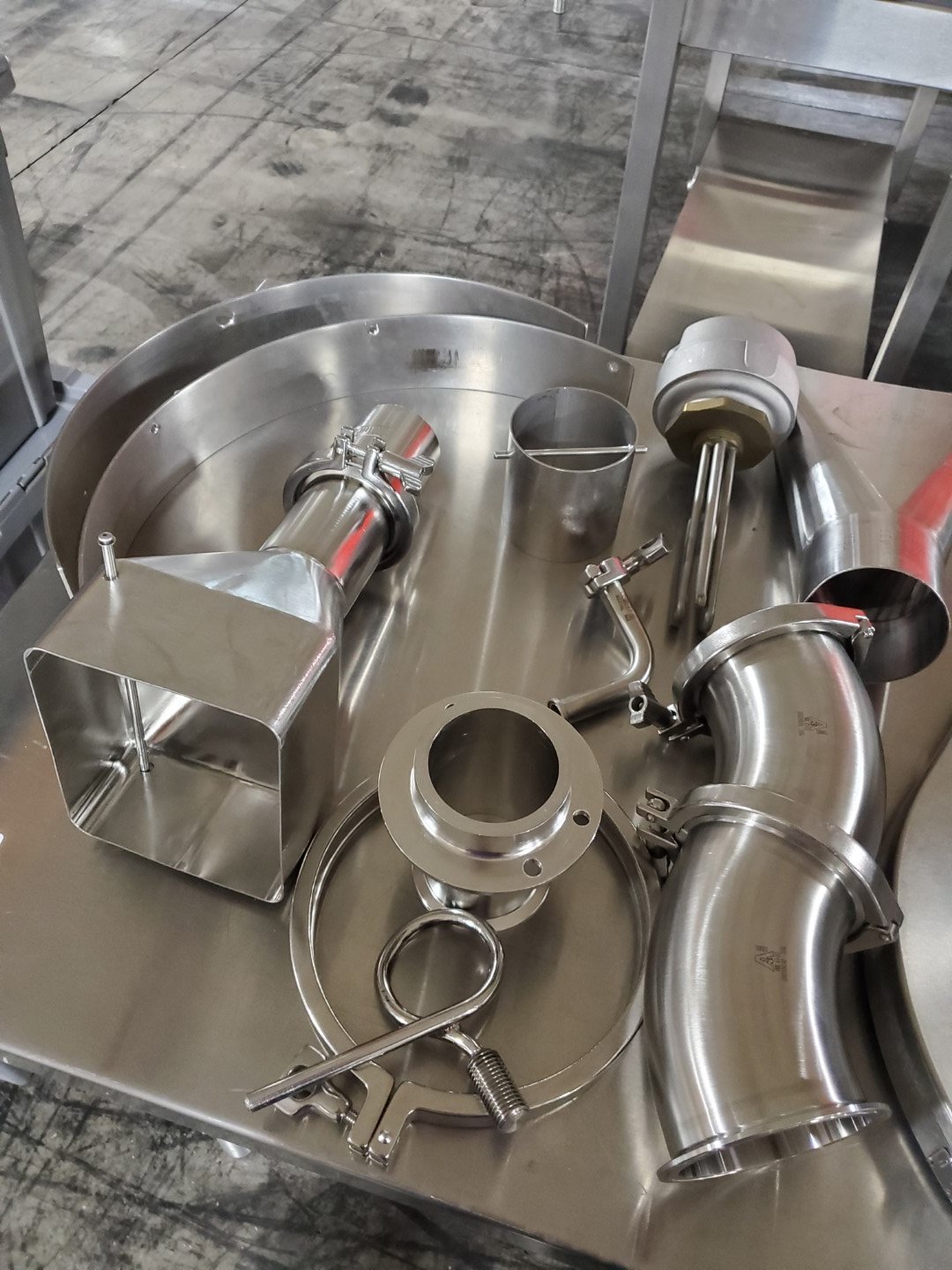 Lot of Stainless Steel Parts