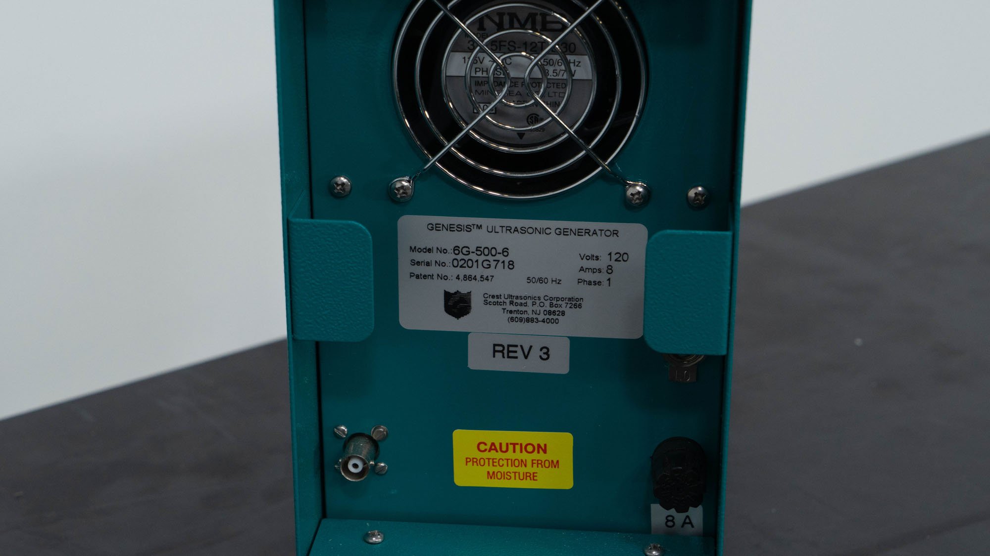 Crest Ultrasonice Generator, Model 6G-500-6