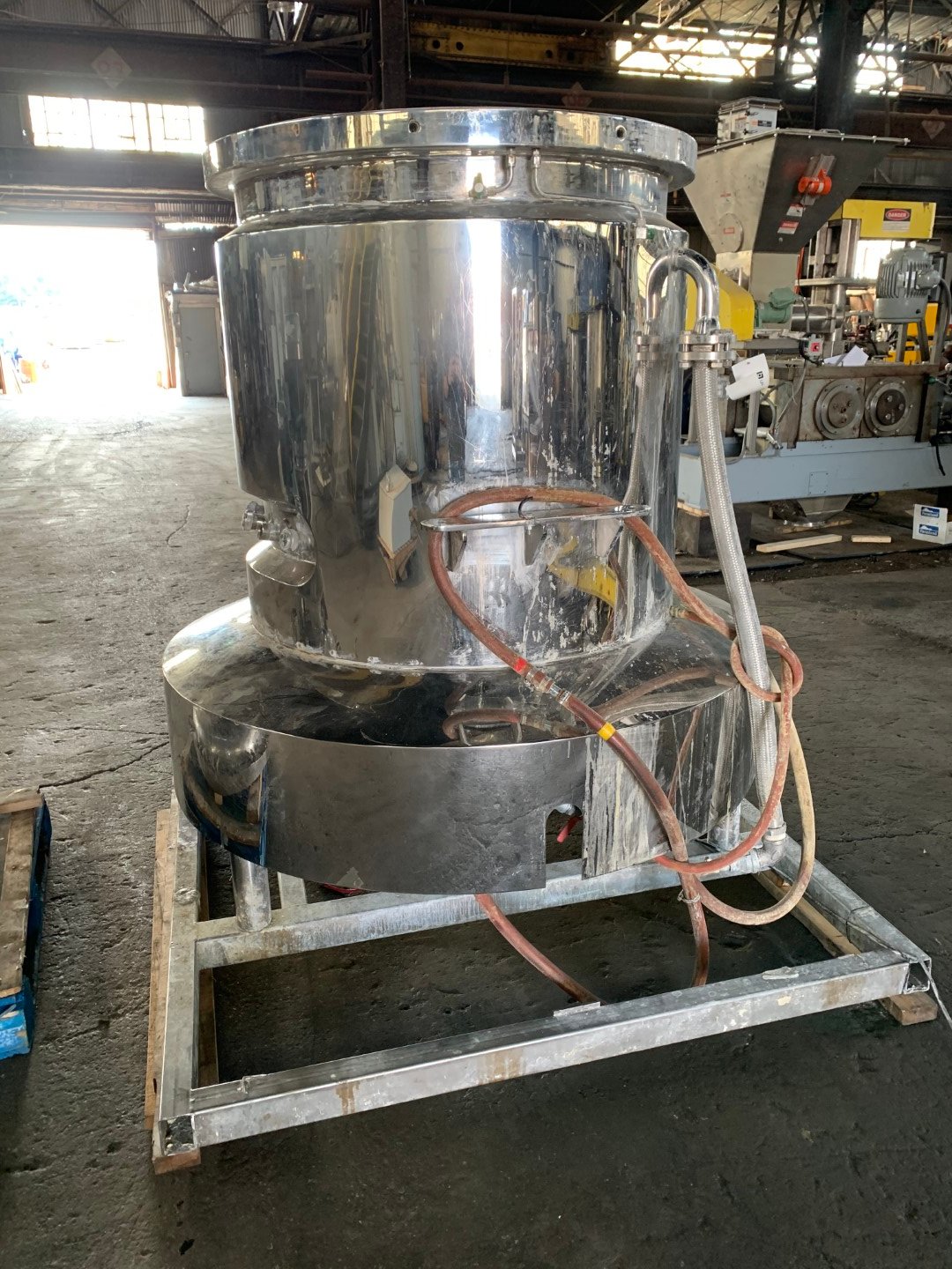 200 Gal BV Speciaal Roestvrijstall Twin Motion Kettle, S/S